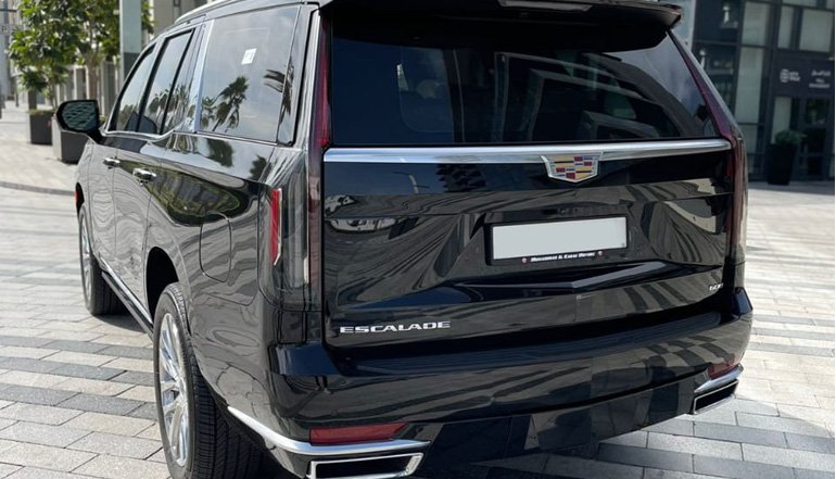 Cadillac Escalade Platinum Sport Rental in Dubai