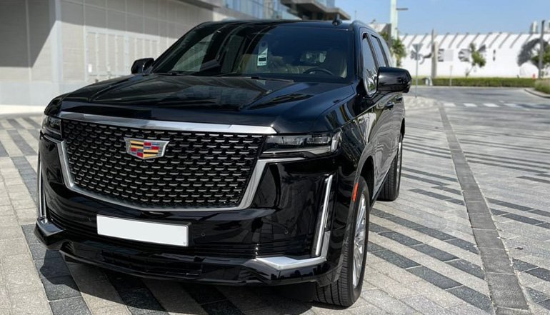 Cadillac Escalade Platinum Sport Rental in Dubai