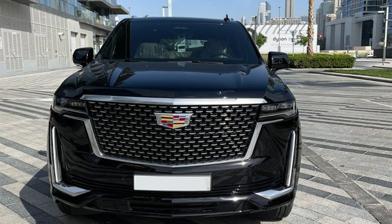 Cadillac Escalade Platinum Sport Rental in Dubai