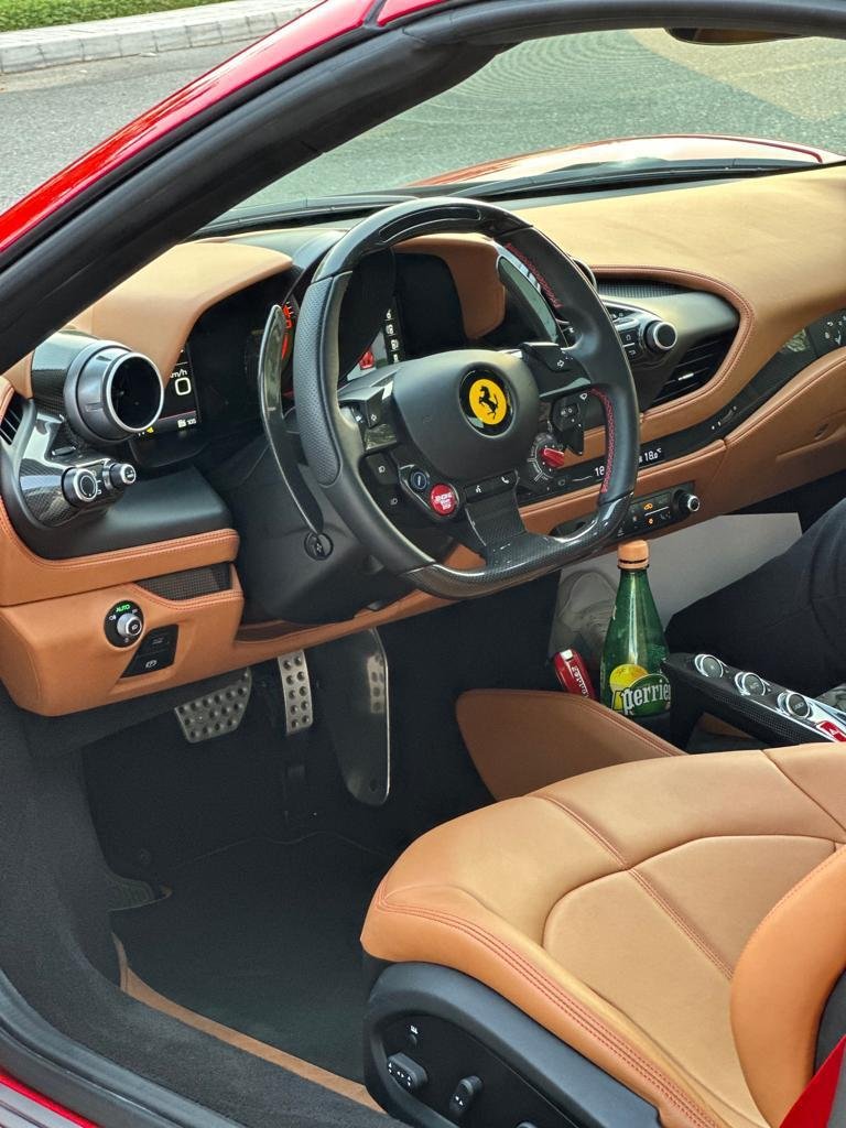 Ferrari F8 Tributo Rental in Dubai