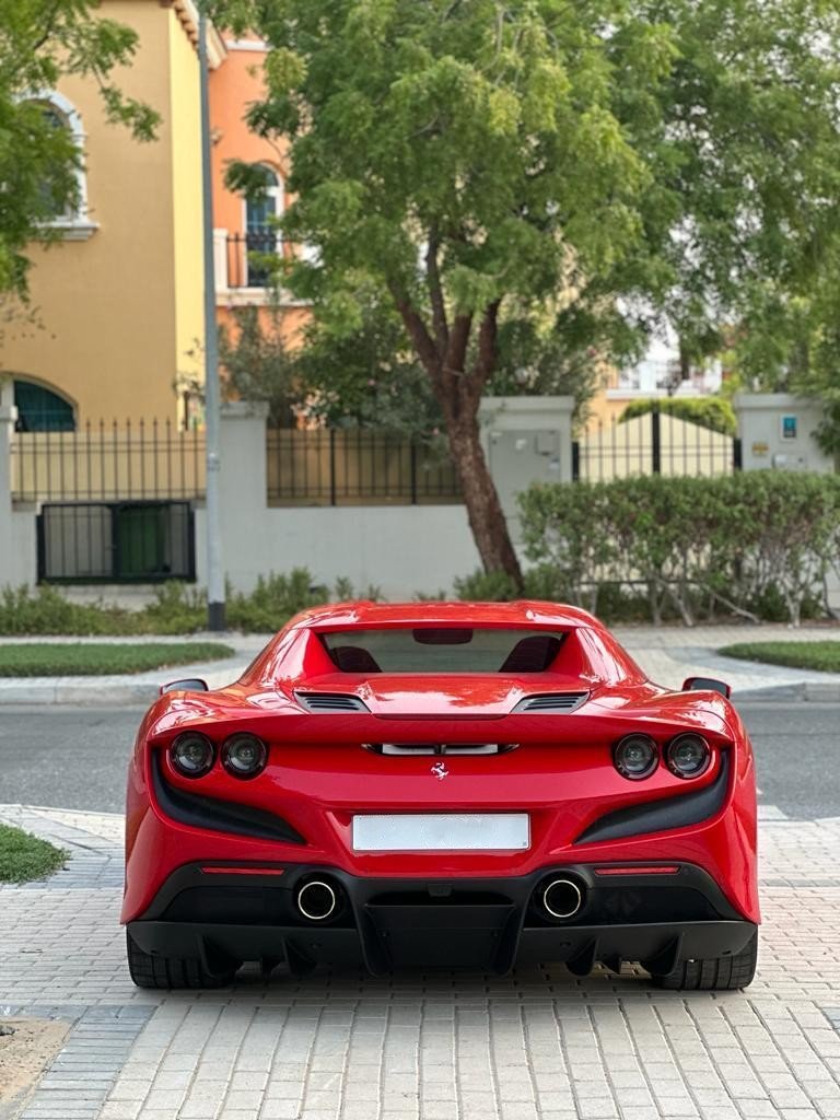 Ferrari F8 Tributo Rental in Dubai