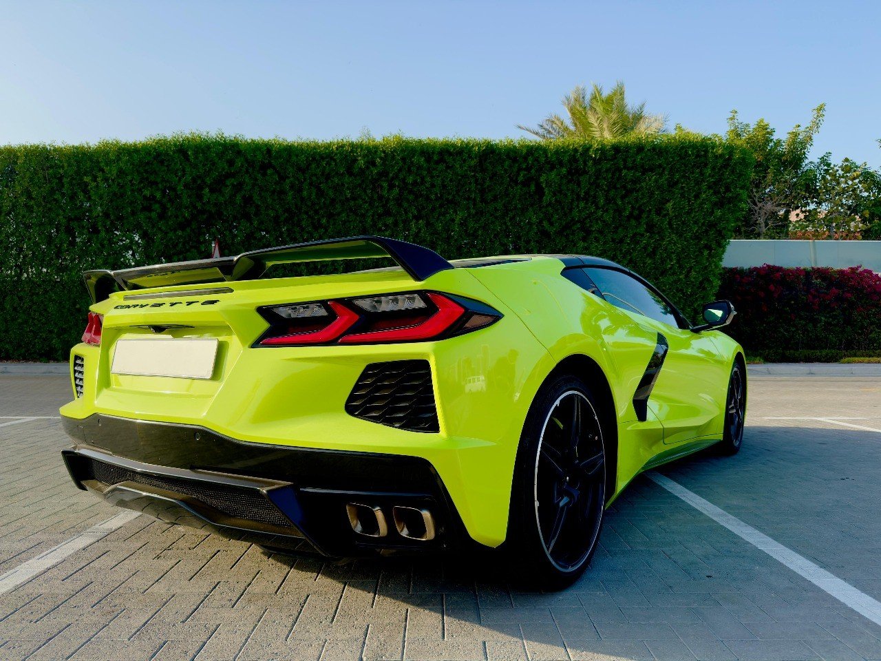 Chevrolet Corvette C8 Rental in Dubai