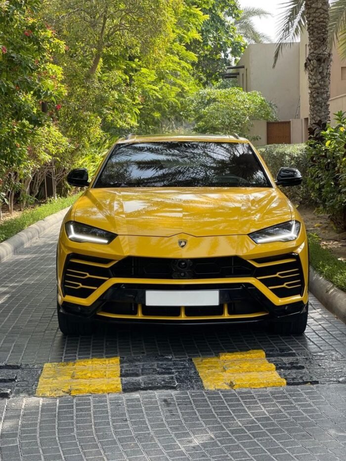 Lamborghini Urus Yellow Rental in Dubai