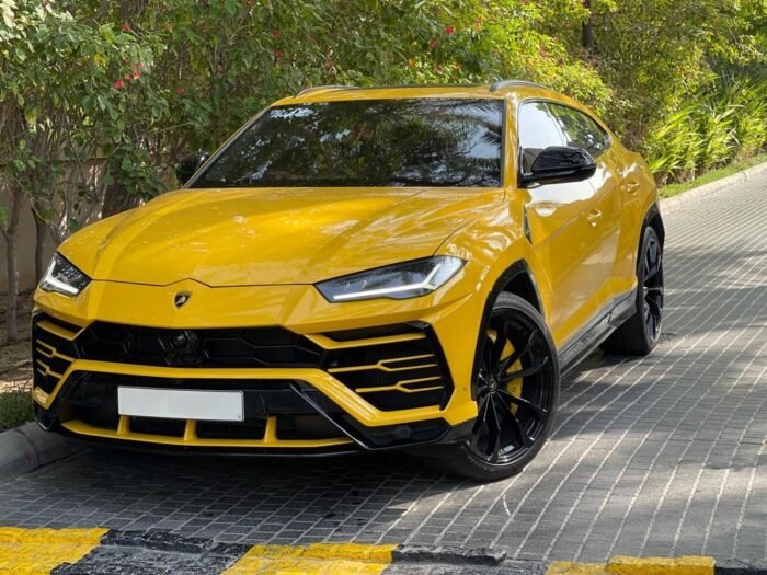 Lamborghini Urus Yellow Rental in Dubai