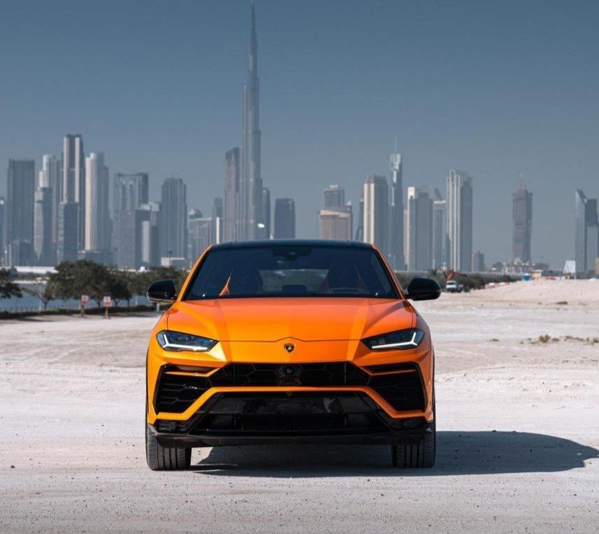 Lamborghini Urus Orange Rental in Dubai