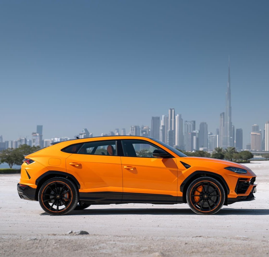 Lamborghini Urus Orange Rental in Dubai