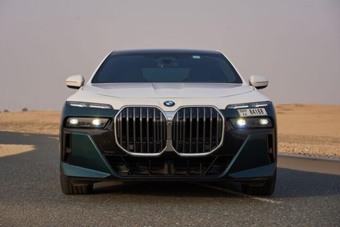 BMW 740i Rental in Dubai