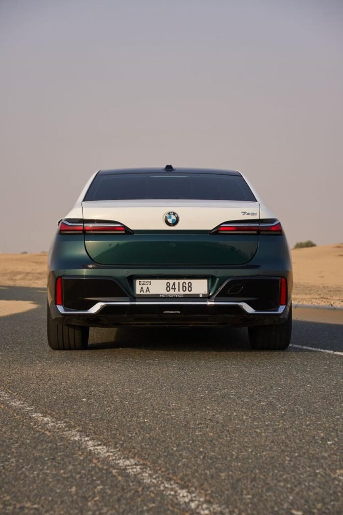 BMW 740i Rental in Dubai