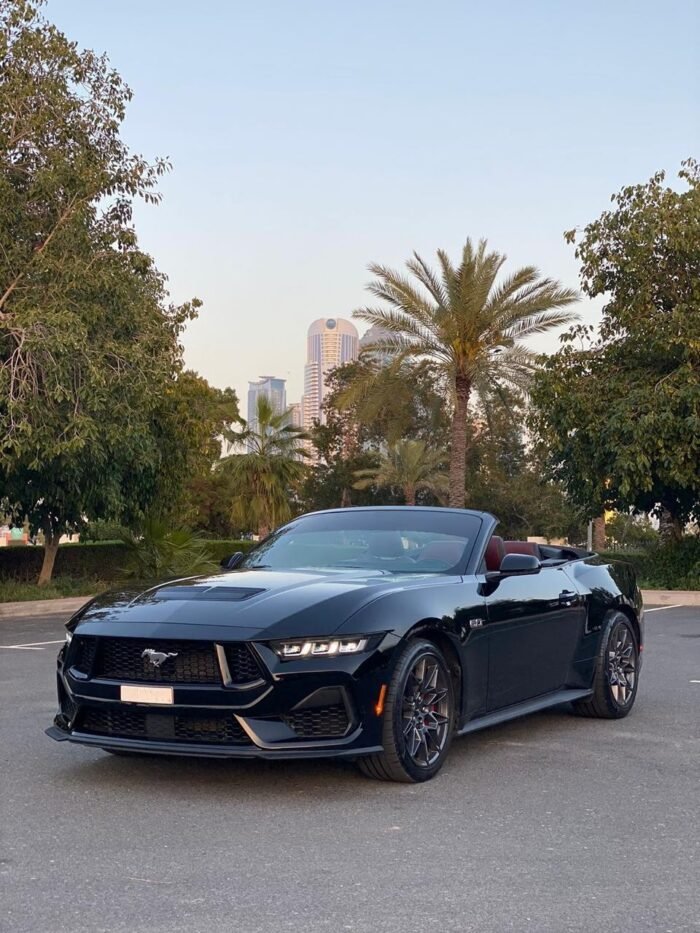 Mustang GT V8 rental in Dubai