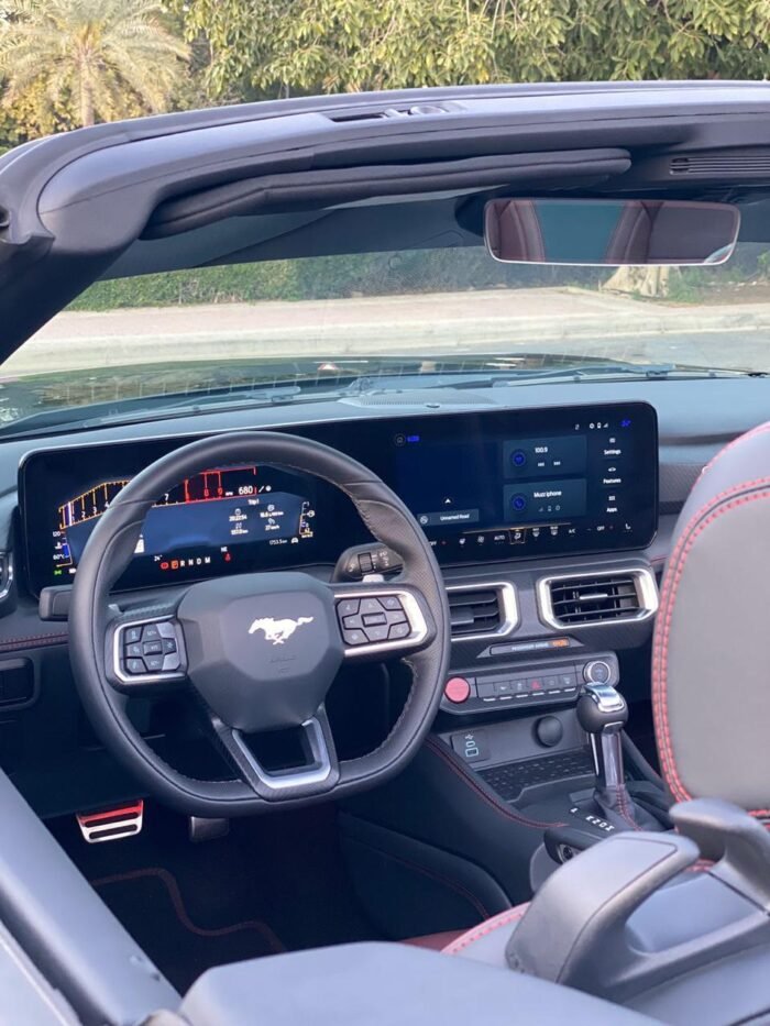 Mustang GT V8 rental in Dubai