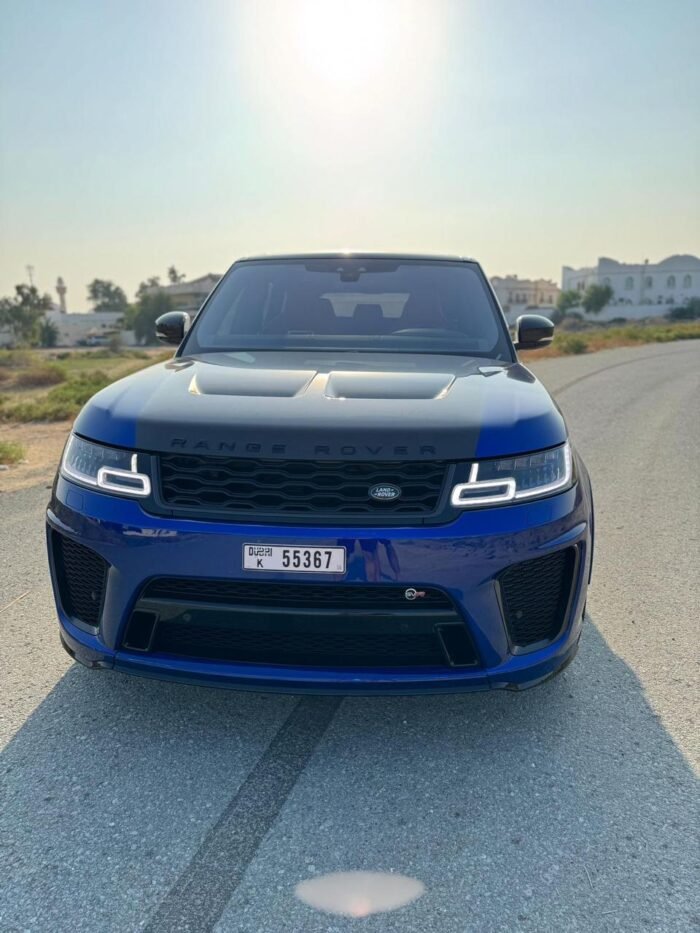 Range Rover Sport SVR Rental in Dubai