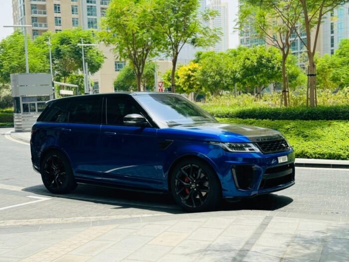 Range Rover Sport SVR Rental in Dubai