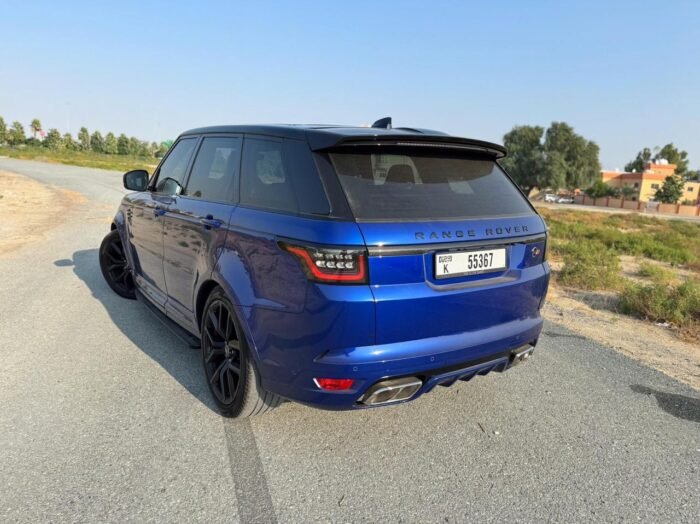 Range Rover Sport SVR Rental in Dubai