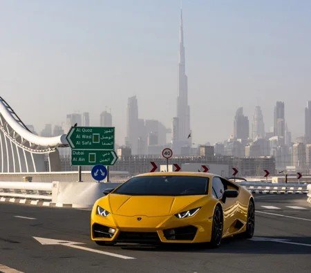 Lamborghini Huracan Coupe LP610-4 Rental in Dubai