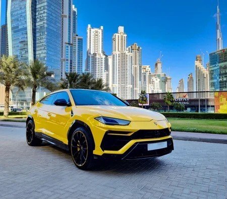 Lamborghini Urus Pearl Capsule Rental in Dubai