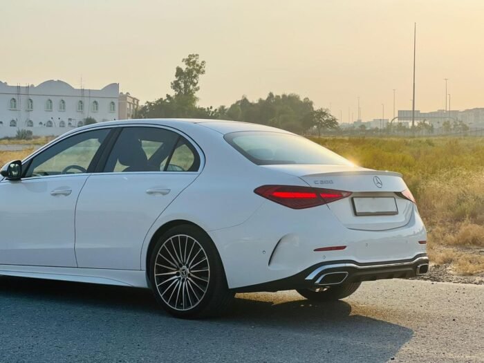 Mercedes C200 Rental in Dubai