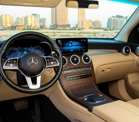 Mercedes GLC 300 Coupe Rental in Dubai