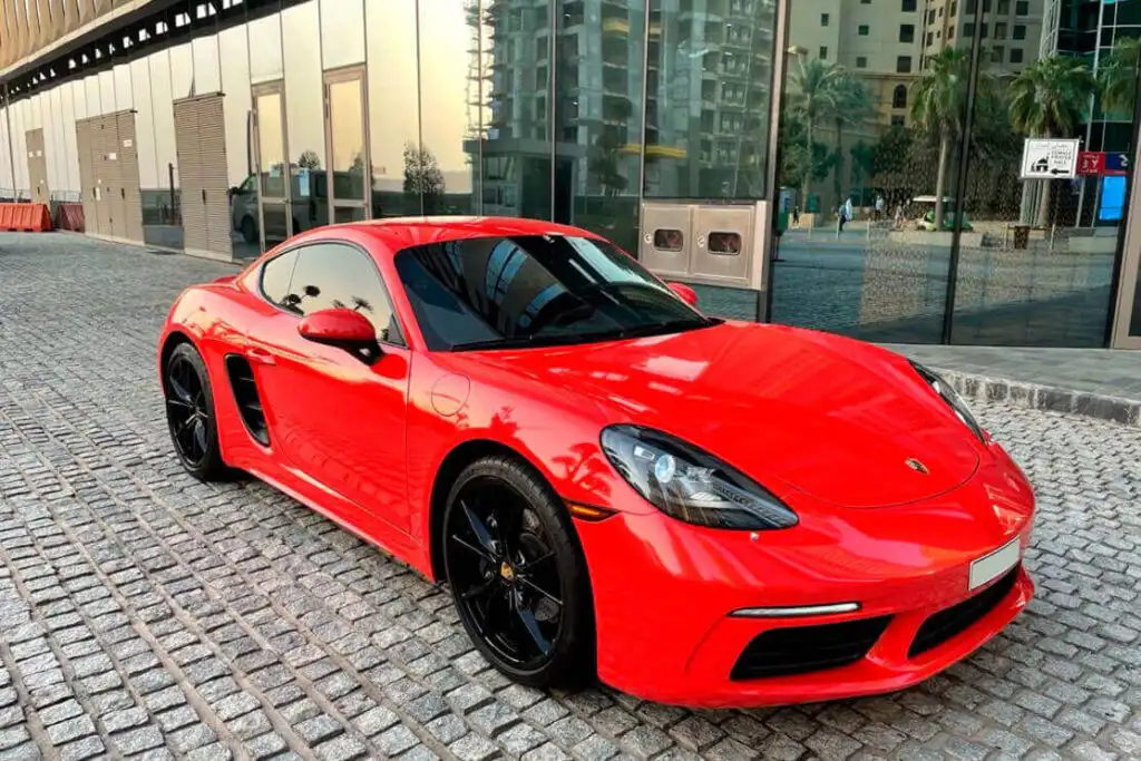 Porsche Cayman rental Dubai